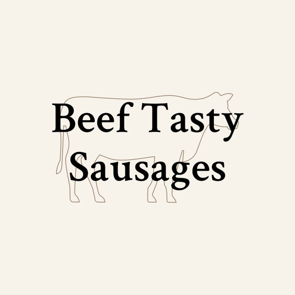 Beef Tasty Sausages (thick) | 500g