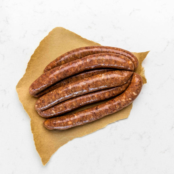 Beef Bacon & Liver Sausages | 500g