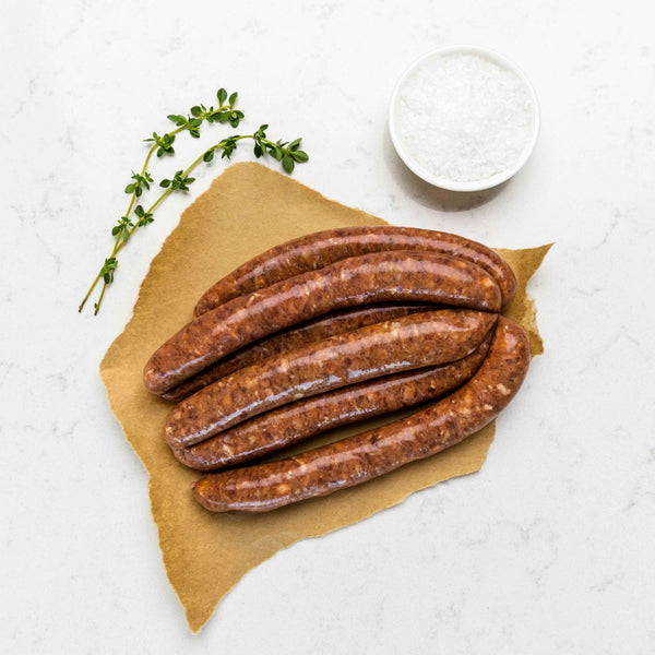 Lamb Bacon & Liver Sausages | 500g
